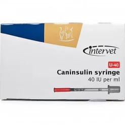 MSD - Caninsulin Seringues 1ml 29G Pour Chats et Chiens - x100