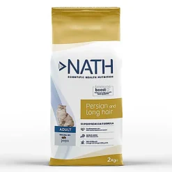 Nath - Croquettes pour Chat Adulte à Poils Longs - 2Kg