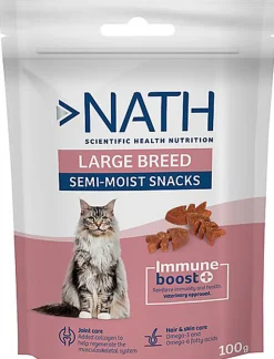 Nath - Friandises Large Breed Immune boost+ pour Grands Chats - 100g