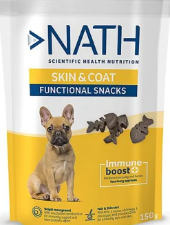 Nath - Friandises Skin & Coat Immune boost+ pour Chiens - 150g