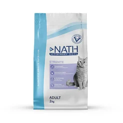 Nath Veterinary Diet - Croquettes Struvite Sans Céréales pour Chat - 2Kg