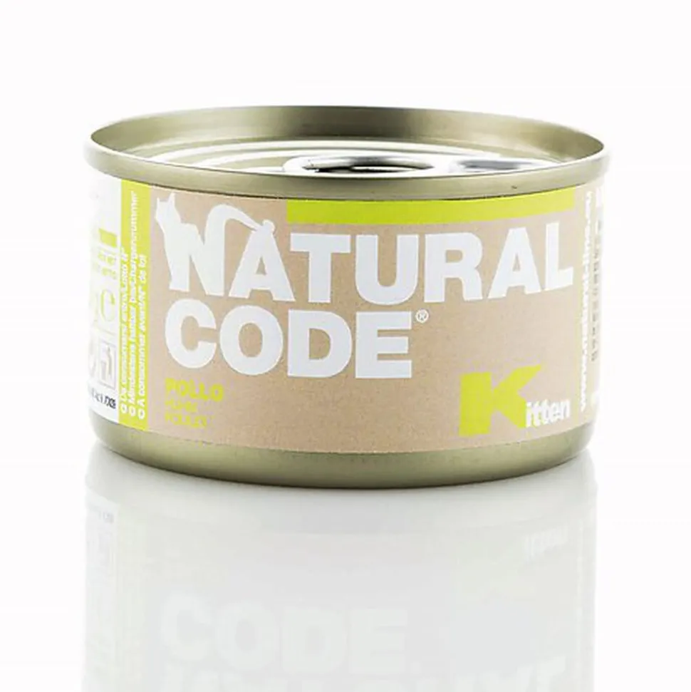 Natural Code - Aliment Humide au Poulet pour Chatons - 85g