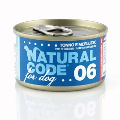 Natural Code - Pâtée Thon et Cabillaud 06 pour Chiens - 90g
