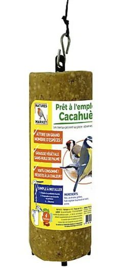 Natures Markets - Graisse Végétale aux Cacahuètes pour Oiseaux du Ciel - 440g