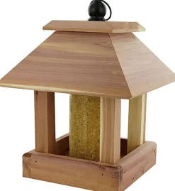 Natures Markets - Mangeoire Duo pour Graisses ou Graines pour Oiseaux du Ciel - 21x21 5x27cm