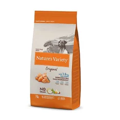 Nature's Variety - Croquettes Original Mini Adulte au Saumon pour Chien