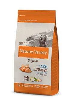 Nature's Variety - Croquettes Original Adulte au Saumon - Chien