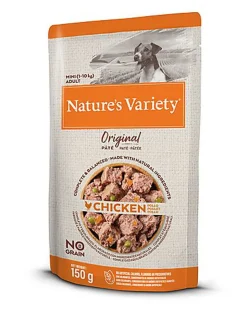 Nature's Variety - Pâtée Wet Original au Poulet pour Chien - 150g