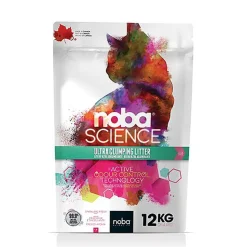 Noba - Litière Science Ultra Agglomérante Fraîcheur pour Chat - 12Kg