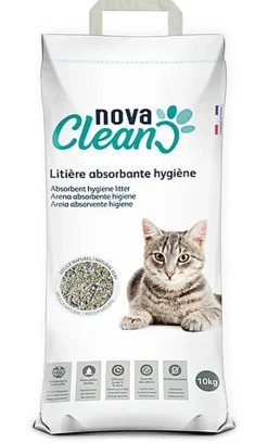 Nova Clean - Litière Minérale Hygiène - 10Kg