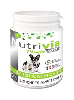 Nutrivia Vet - Bouchées Appétentes Intesticalm pour Chiens - 100g