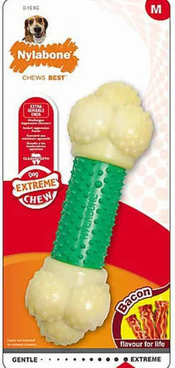 Nylabone - Jouet Os Double Action Extreme Chew pour Chien