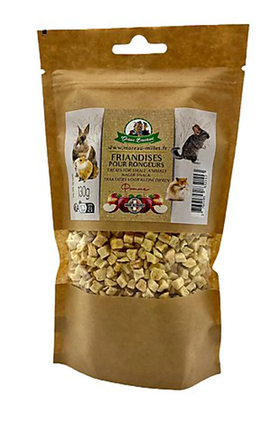 Octave Bauchant - Friandises à la Pomme pour Rongeurs - 130g