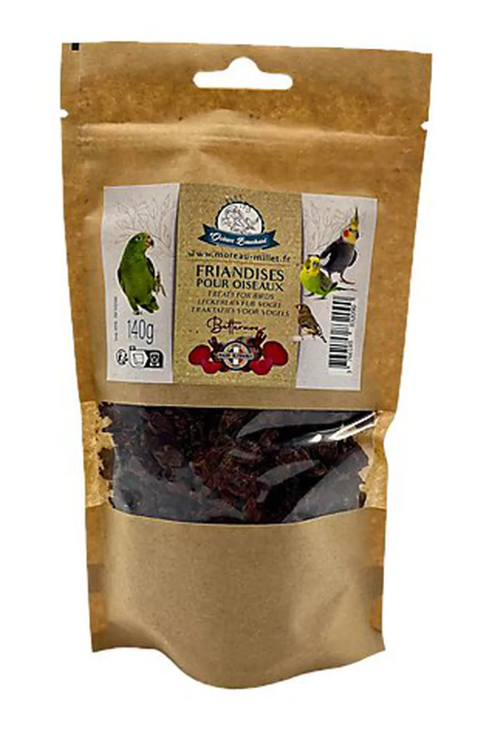 Octave Bauchant - Friandises Betterave Oiseaux - 140g