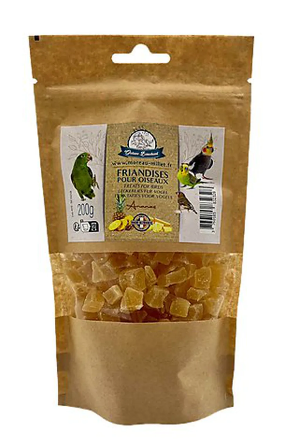 Octave Bauchant - Friandises à l'Ananas pour Oiseaux - 200g