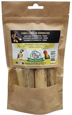 Octave Bauchant - Friandises Canne à Sucre Oiseaux - 30g