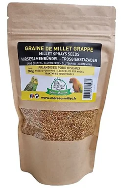 Octave Bauchant - Graines de Millet Jaune et Rouge Oiseaux - 260g