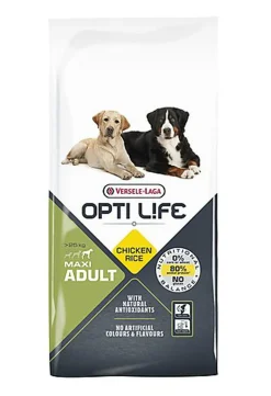 Opti Life - Croquettes Maxi Adult au Poulet pour Chiens - 12,5Kg