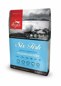 Orijen - Croquettes Six Fish pour Chien