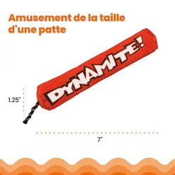 Outward Hound - Jouet Dynamite Green Magic pour Chats - Rouge