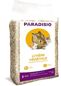 PARADISIO - LITIERE VEGETALE POUR RONGEURS - 5L