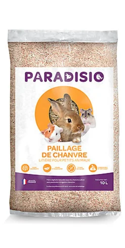 Paradisio - Paillage de Chanvre Pour Rongeurs