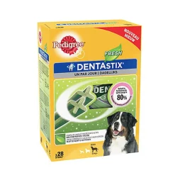 Pedigree - Friandises Dentastix Fresh pour Chien de Grande Taille - x28