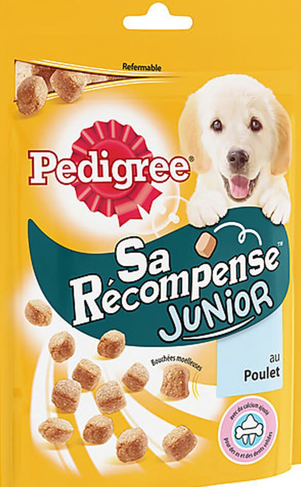 Pedigree - Friandises Récompense Junior au Poulet pour Chien - 125g