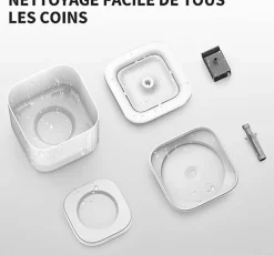 Petkit - Fontaine à Eau EVERSWEET SOLO CYBERTAIL pour Chiens et Chats - 1.8L