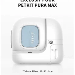 Petkit -  Rideau Anti-odeurs pour Litière PuraMax Automatique