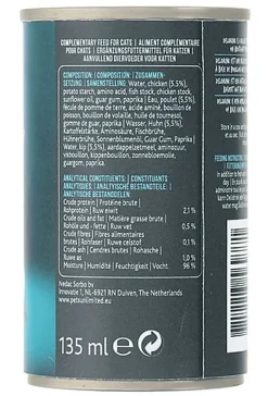 Pets Unlimited - Boîte Delidrink Bouillon au Poulet pour Chat - 135ml