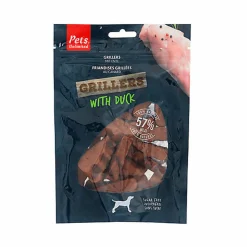 Pets Unlimited - Grillers au Canard Naturel pour Chien - 100g