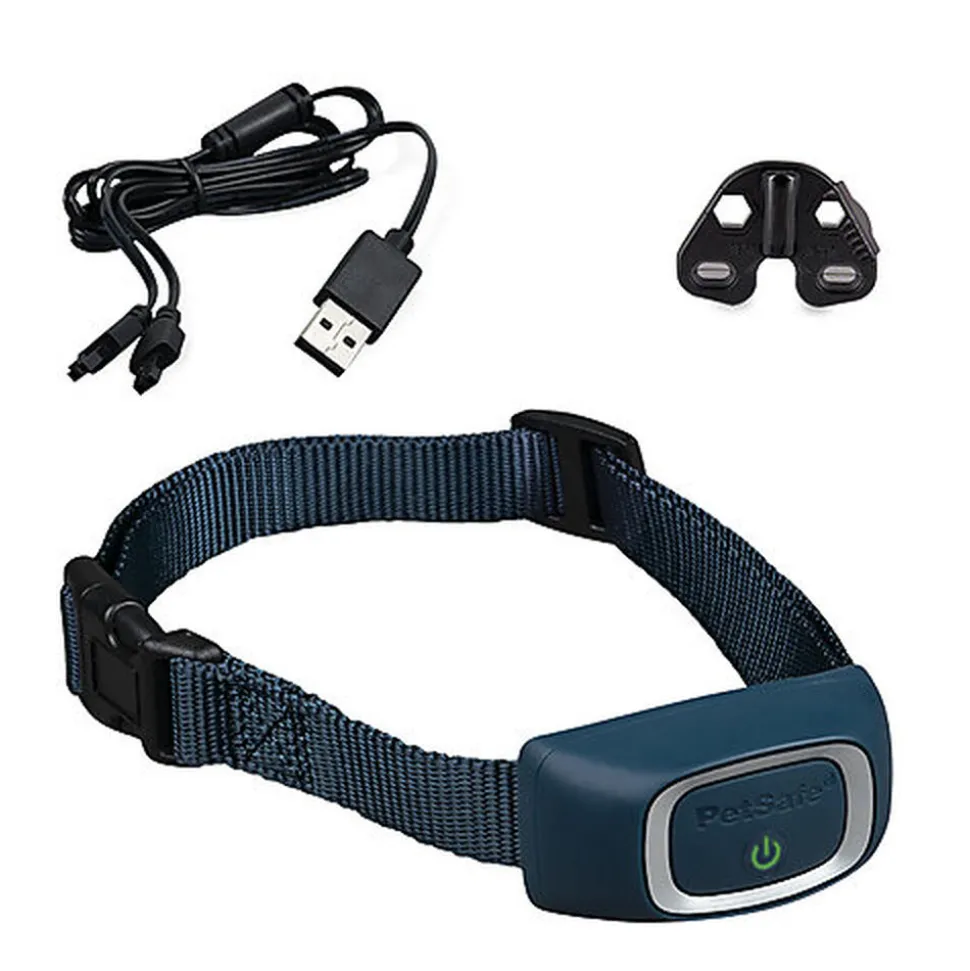 PetSafe - Collier Anti-Aboiement Rechargeable à Stimulations pour Chiens