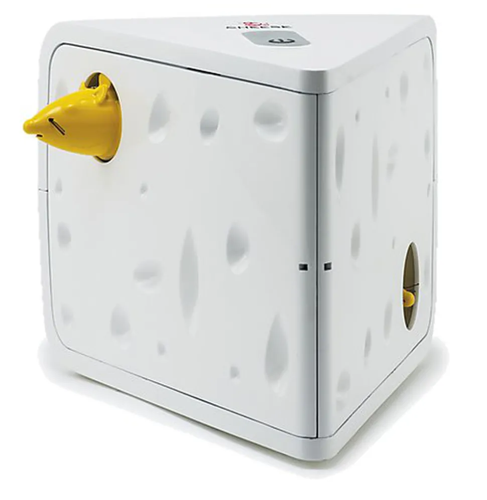 PetSafe - Jouet Cheese avec Souris pour Chat - 19cm