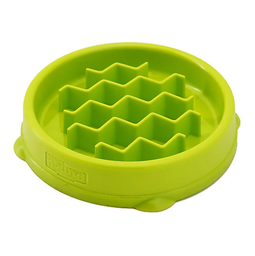 Petstages - Gamelle Anti-Glouton Fun Feeder Wave pour Chats - GRN SM