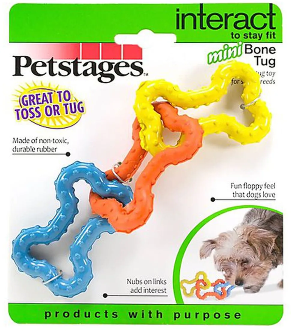 Petstages - Jouet ORKA Mini Bone Tug pour Chien