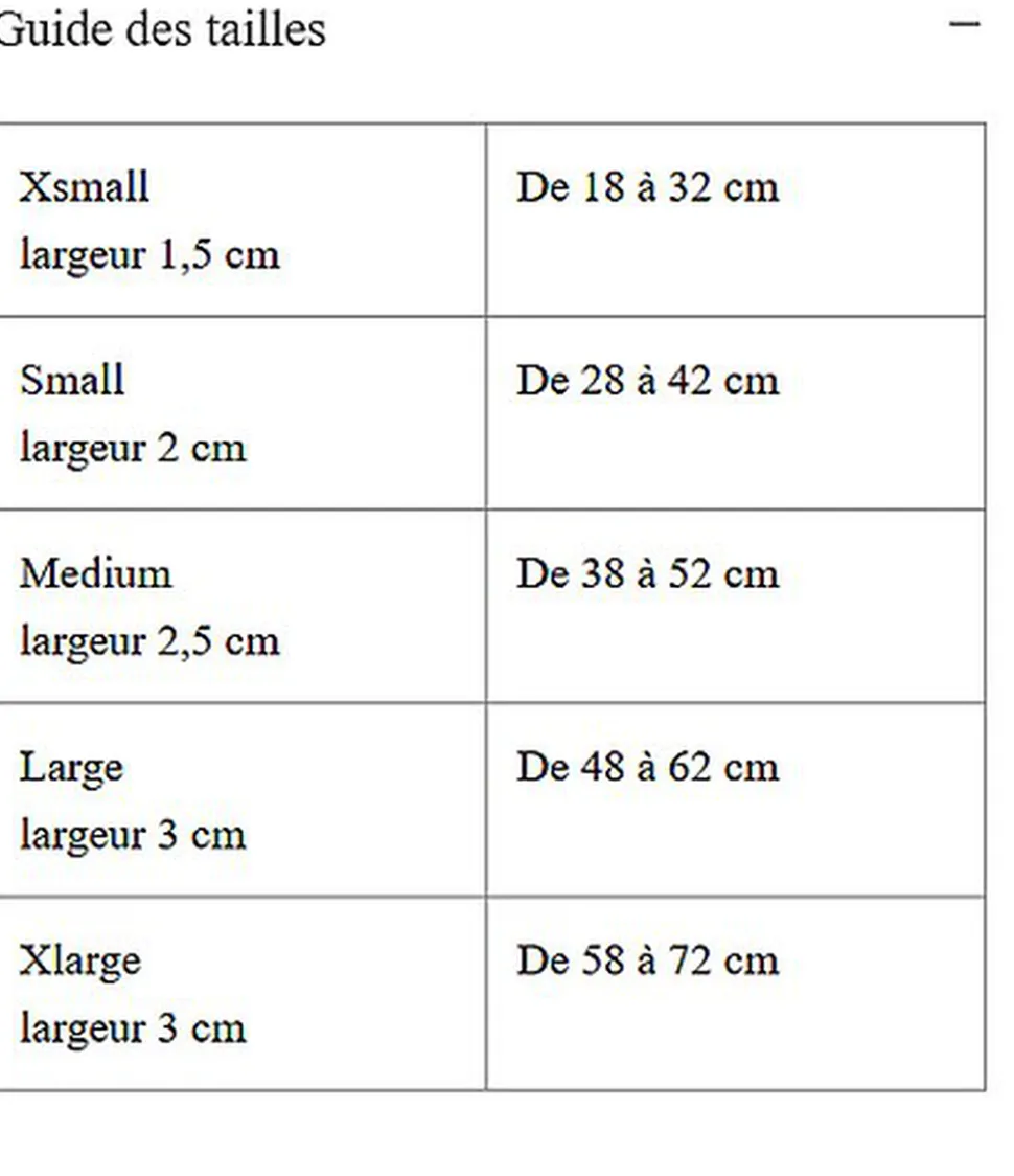 Pompon and Pets - Collier Pongo pour Chiens