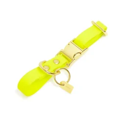 Pop Dog - Collier Joyeux Jaune pour Chien