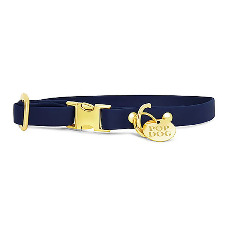 Pop Dog - Collier Patapouf Clips Bleu pour Chiens