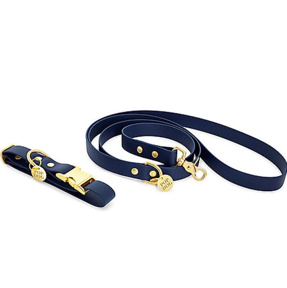 Pop Dog - Collier Patapouf Clips Bleu pour Chiens