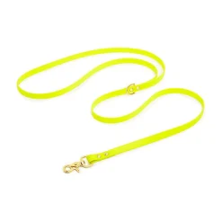 Pop Dog - Laisse Bandoulière Joyeux Jaune pour Chien