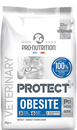 Pro - Nutrition - Croquettes Protect Obesite pour Chats