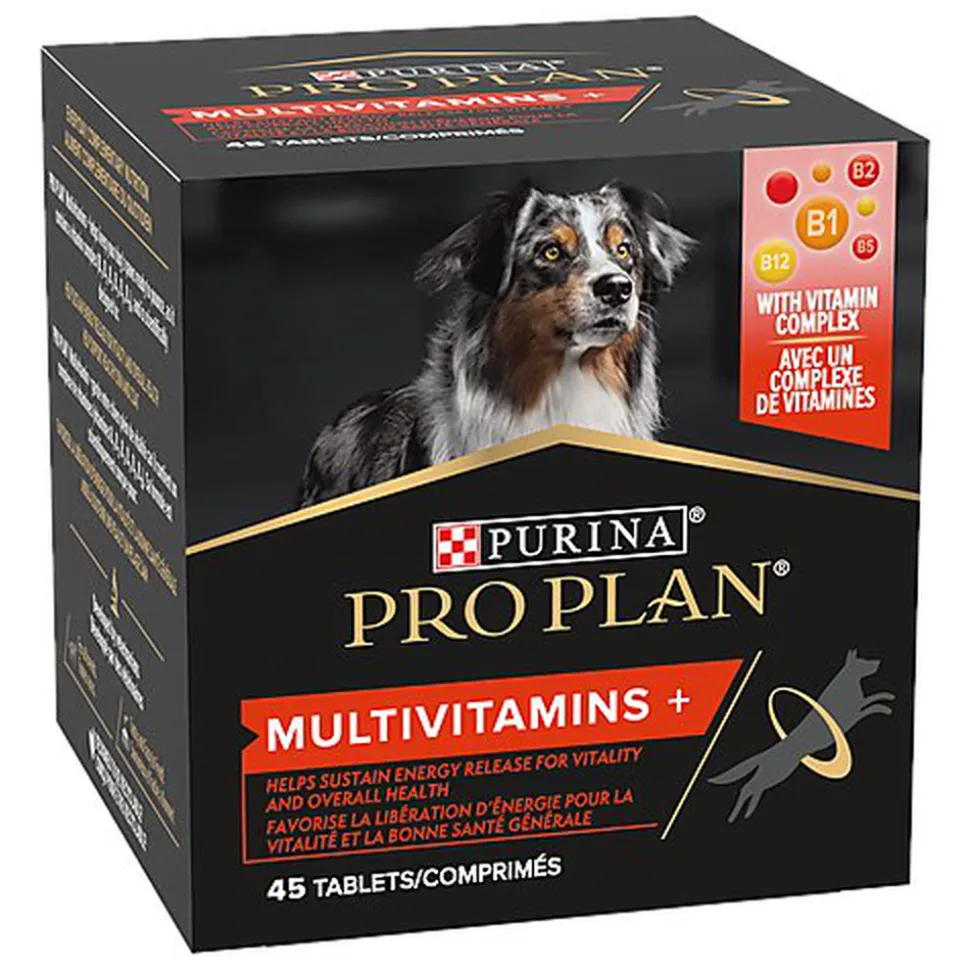 Pro Plan - Aliment Complémentaire en Comprimés Multivitamins+ pour Chiens - 67g