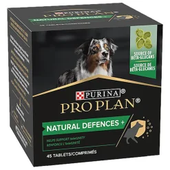 Pro Plan - Aliment Complémentaire en Comprimés Natural Defences+ pour Chiens - 67g