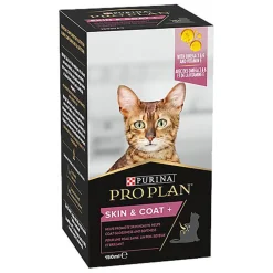 Pro Plan -  Aliment Complémentaire Skin & Coat+ en Sirop pour Chats - 135g