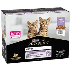Pro Plan - Bouchée en Sauce NutriSavour Junior à la Dinde pour Chaton - 10x85g