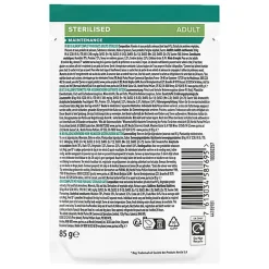 Pro Plan - Bouchée en Sauce Sterilised au Bœuf pour Chat Stérilisé - 85g