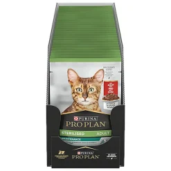 Pro Plan - Bouchée en Sauce Sterilised au Bœuf pour Chat Stérilisé - 85g