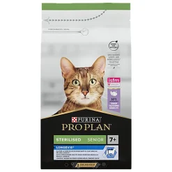 Pro Plan - Croquettes Adult 7+ au Poulet pour Chat Adulte Stérilisé