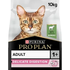 Pro Plan -  Croquettes Adult 1+ DELICATE DIGESTION Agneau pour chats adultes - 10kg -